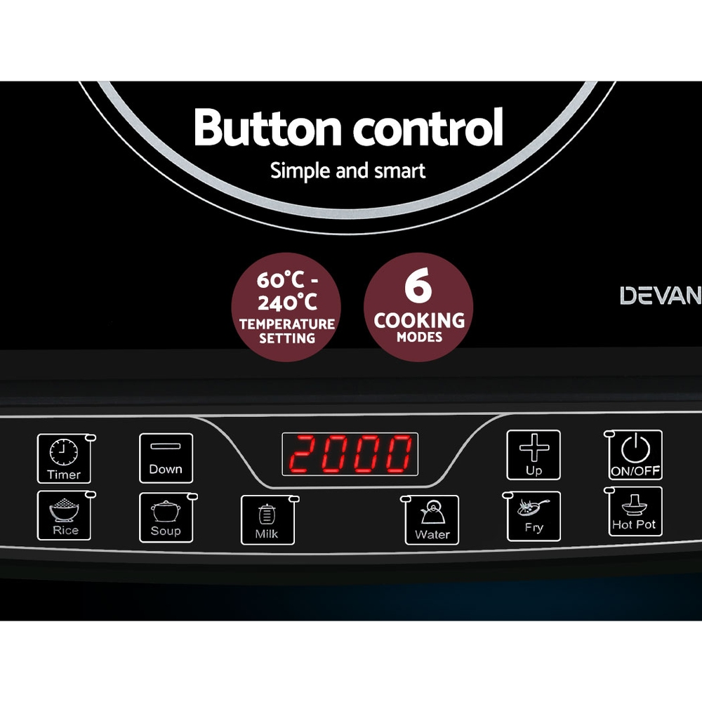Induction Cooktop 30cm Portable Cooker