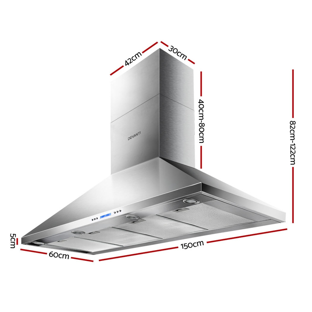1500mm Range Hood 150cm BBQ Commercial Rangehood ( pre order )