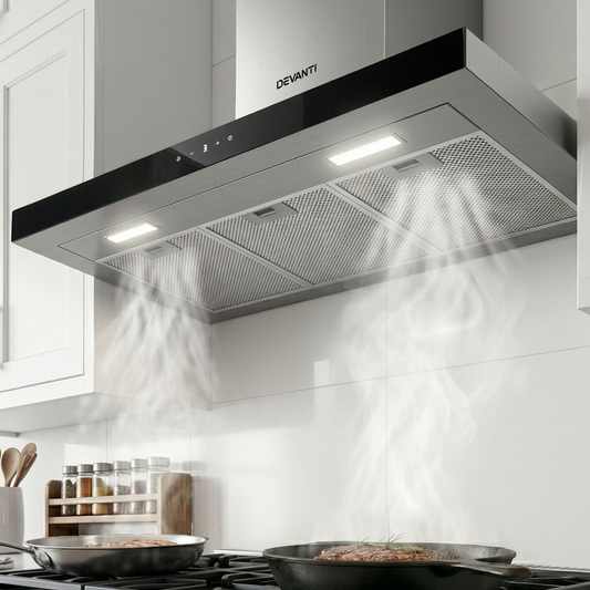 900mm Range Hood 90cm Rangehood Glass Stainless Steel ( pre order )