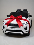 Range Rover Electric Evoque 12V Ride-On LED Lights Music Kids Fun - White