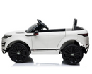 Range Rover Electric Evoque 12V Ride-On LED Lights Music Kids Fun - White