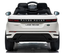 Range Rover Electric Evoque 12V Ride-On LED Lights Music Kids Fun - White