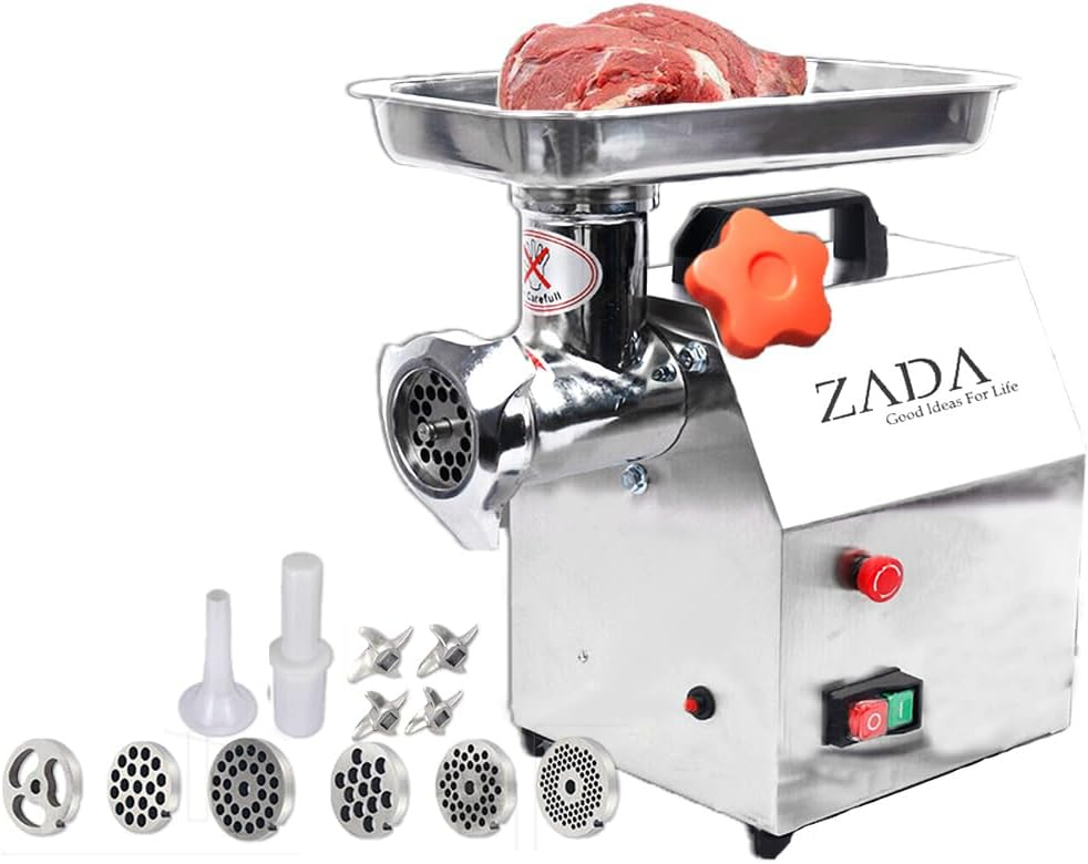 size 12 Commercial Meat Grinder Electric Mincer Sausage Filler Maker 190r/min AU 1500w
