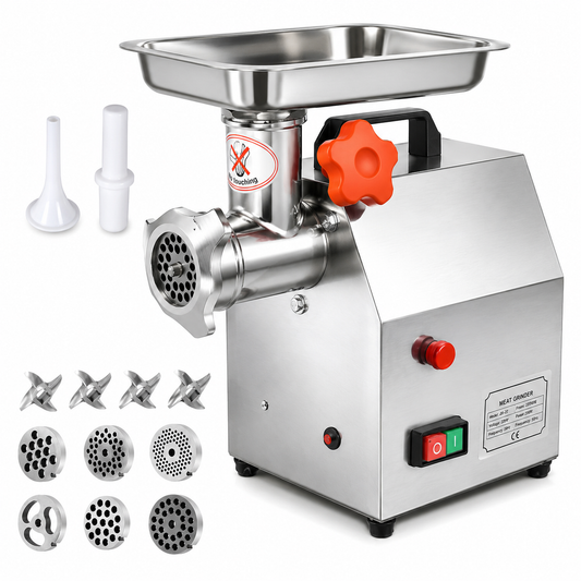 2200W Commercial Meat Grinder Electric Mincer Sausage Filler Maker 320kg/h AU