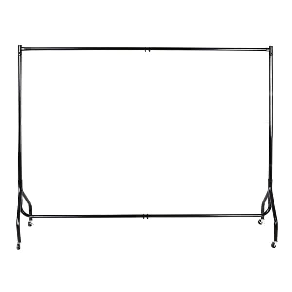 2X Clothes Rack Airer Coat Stand 6FT Rail Wheels