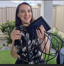 15M LED Solar Power Festoon Lights String Light Wedding Party Outdoor Garden