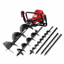 ✅Post Hole Digger 92CC Petrol Motor Drill Borer Fence Extension Auger Bits