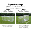 ✅ Animal Trap Humane Possum Cage Live Animal Safe Catch Rabbit Cat Hare