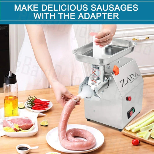 2200W Commercial Meat Grinder Electric Mincer Sausage Filler Maker 320kg/h