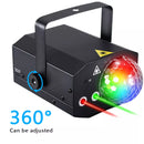 ✅5V Laser Stage Disco Lights Party Lights LED RGB DJ Shows Projector Remote AUS