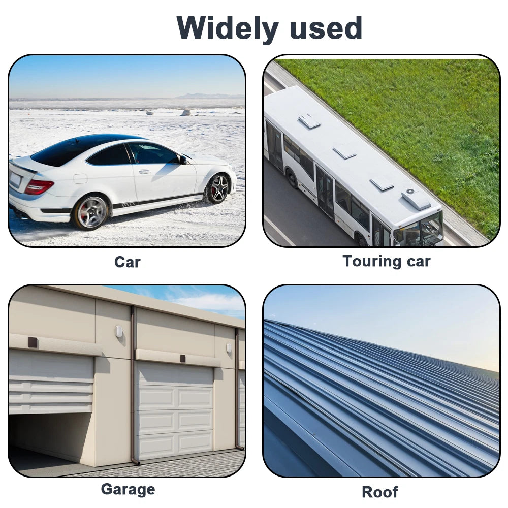10sqm Sound Deadener Heat Proof Insulation Noise Proofing Foam Car Auto Shield