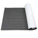 ✅240×90cm Boat Decking EVA Foam Sheet Marine Yacht Teak Flooring Carpet Dark Grey