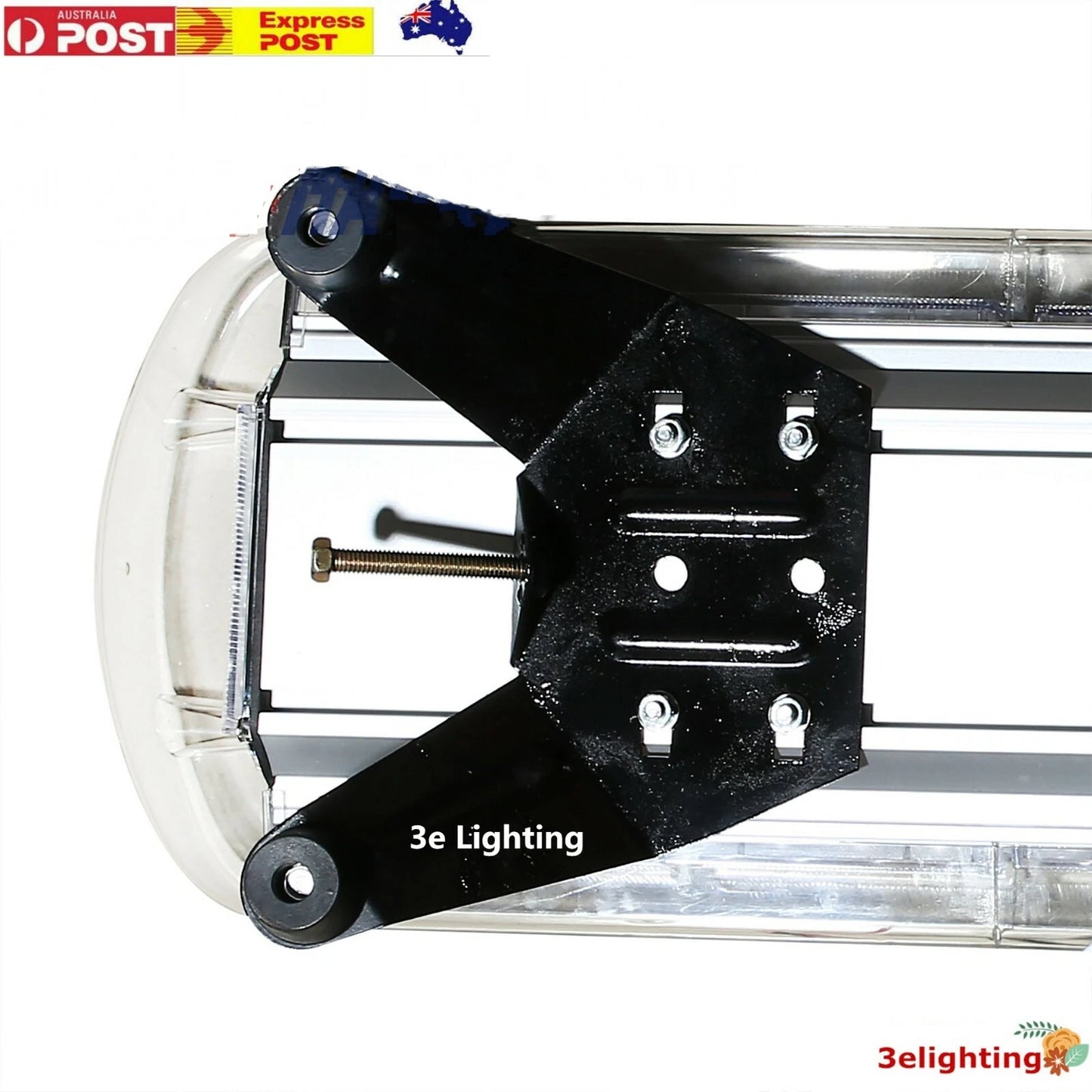 47" Inch 12-24V 88W LED Car Truck Amber Strobe Light Warning Beacon Flashing AU