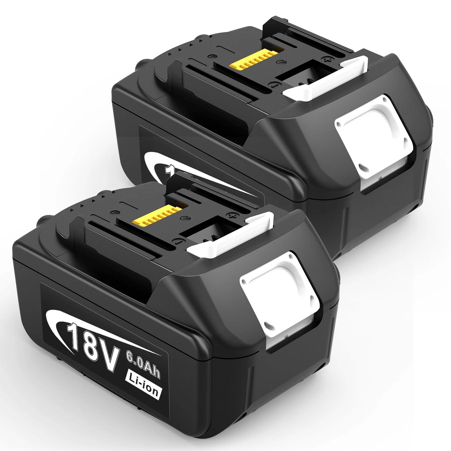 2 Pack 6.0AH Battery For Makita 18V for LXT BL1860 BL1840 BL1830 BL1850 Li-Ion