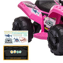 Kids Electric Ride-On Quad Bike, Pink