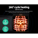 ✅10 Trays Food Dehydrator Stainless Steel Fruit Dehydrators Jerky Dryer