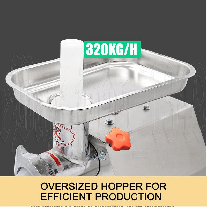 2200W Commercial Meat Grinder Electric Mincer Sausage Filler Maker 320kg/h AU
