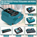 Car Charger for Makita 18V Battery Cigarette Lighter Plugs, 1/4 Size of DC18RC