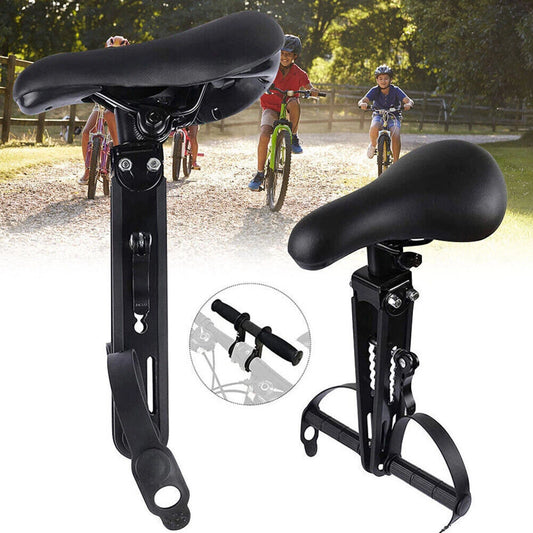 Bike Front Mounted Child Seat Kids Top Tube Bicycle Detachable Child Armrest AU