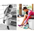 ✅ Shoe Rack Storage Cabinet Bench Organiser Storage Cupboard 3-tier White