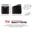 ✅Portable Ice Maker Machine Ice Cube Tray 12kg Bar Countertop Black