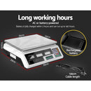 ✅40KG Digital Kitchen Scale Electronic Weighing Shop Market Commercial LCD