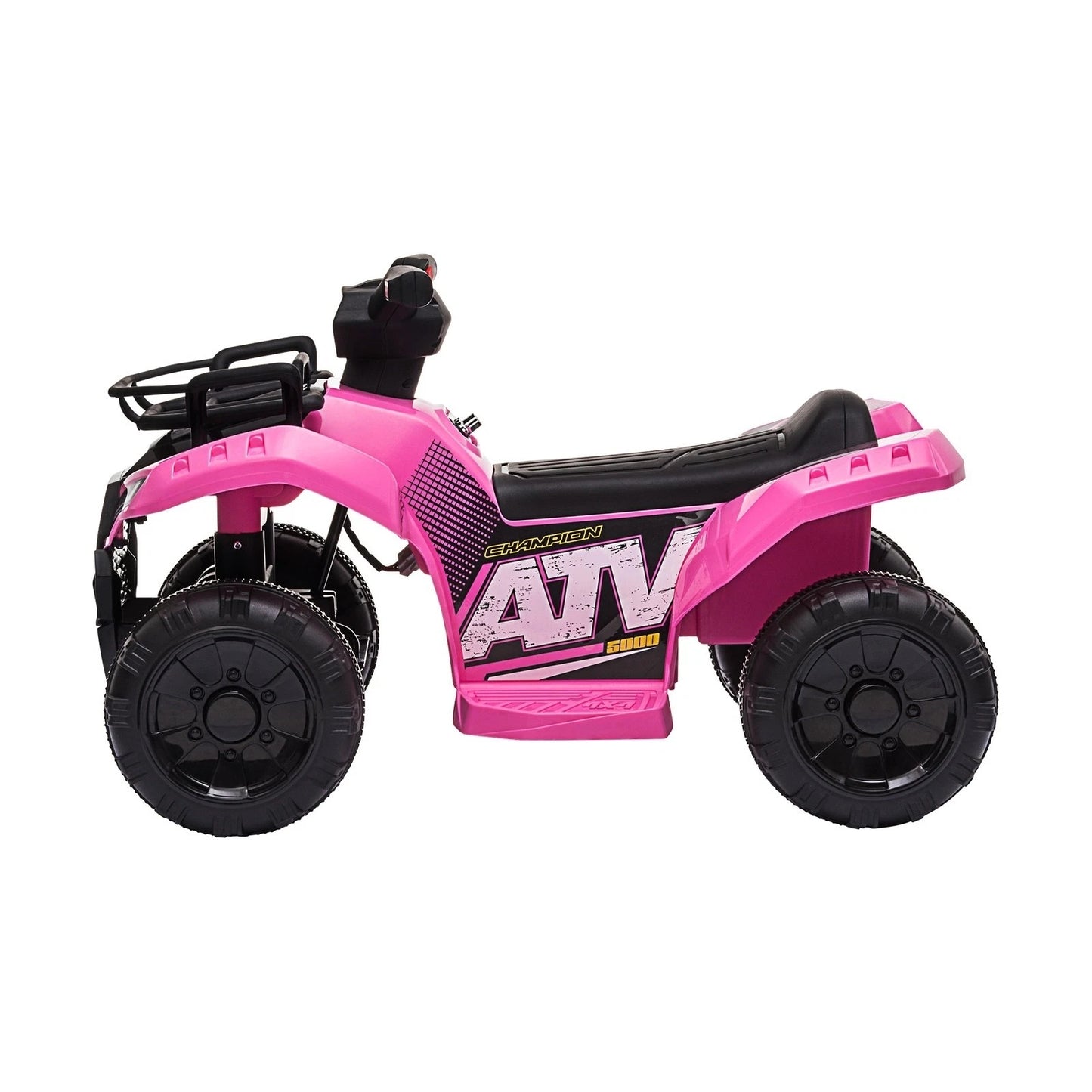 Kids Electric Ride-On Quad Bike, Pink