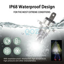 ✅2x H4 LED Headlight Bulbs Kit Lamp Car 6500K Globes High Low Beam 14000LM