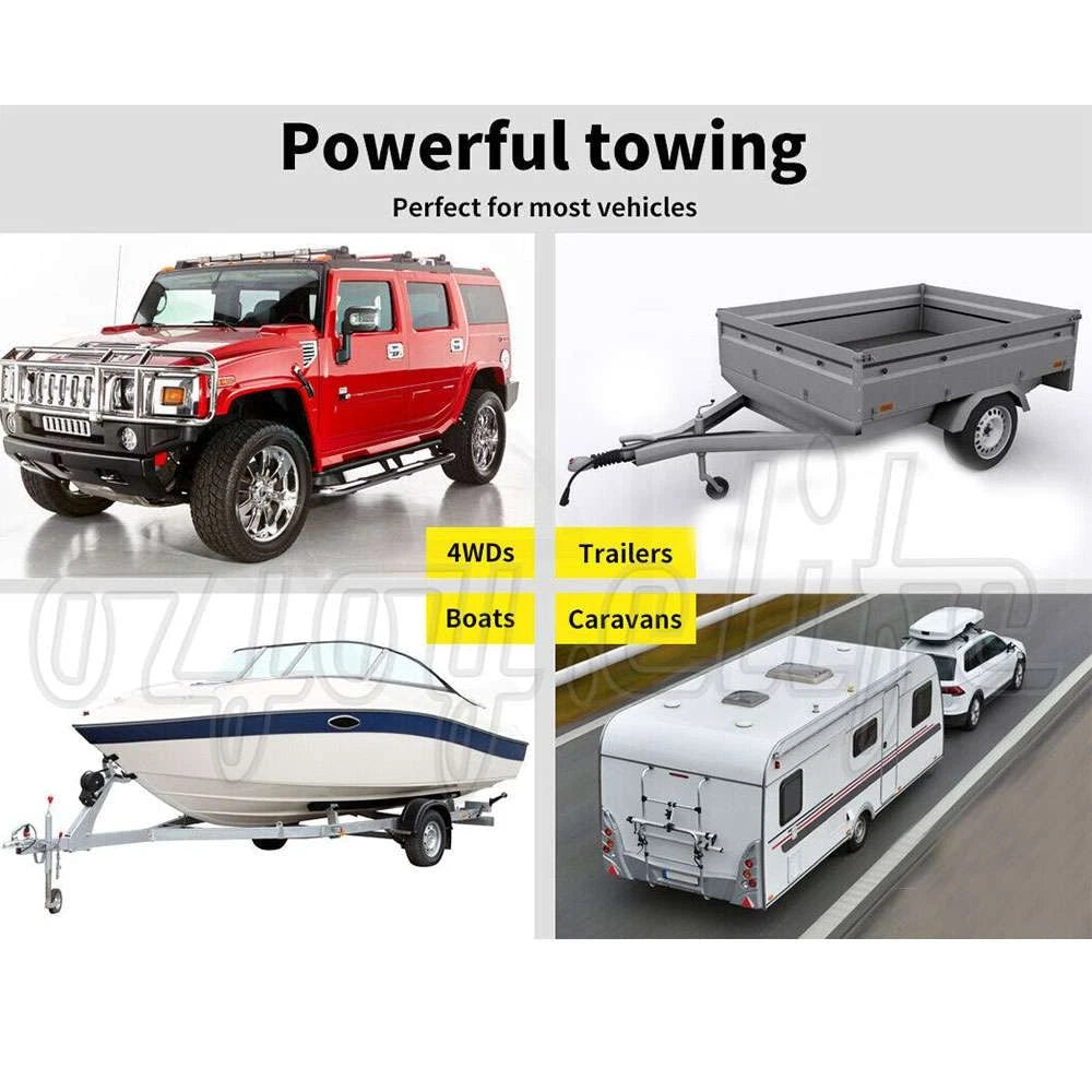 2" 50mm Towbar Tongue Tow Bar Ball Mount Hitch Trailer 4WD Car Caravan Boat New