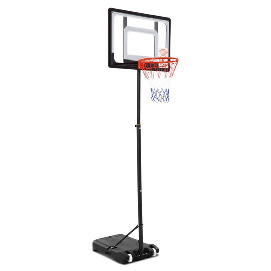 Portable Basketball Stand System Hoop Height Adjustable Net Ring Kid