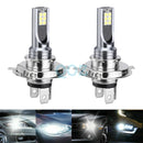✅2x H4 LED Headlight Bulbs Kit Lamp Car 6500K Globes High Low Beam 14000LM