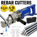 1200W Electric Hydraulic Rebar Cutter Cutting up to 5/8" 4-16mm 3-3.5 Sec AUS