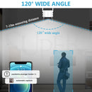 ✅Solar Security Camera IP Battery Powered Outdoor Wireless WiFi CCTV PTZ Camera