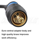 ✅Welding Torch Gun Gas Shielded Binzel Euro Connector 4M AU