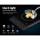 ✅Induction Cooktop 30cm Electric Stove Ceramic Portable Kitchen Cooker