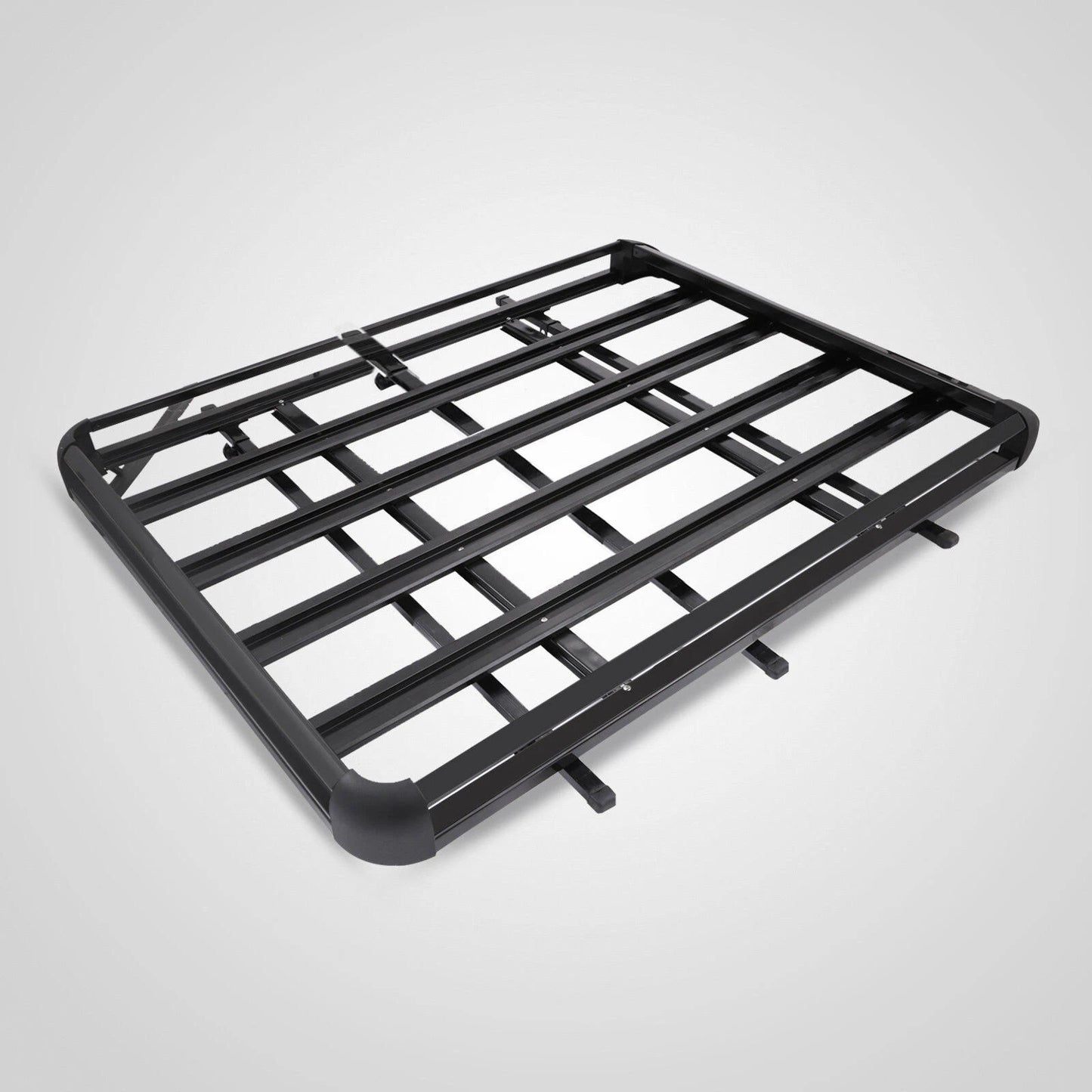 1.4M Aluminium Alloy Car 4WD 4x4 Roof Rack Basket Cargo Luggage Carrier Box Bar