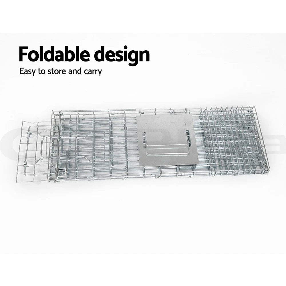 Animal Trap Humane Possum Cage Live Animal Safe Catch Rabbit Cat Hare