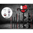 ✅ Post Hole Digger Petrol Motor Fence Borer Extension Auger Bits Kits
