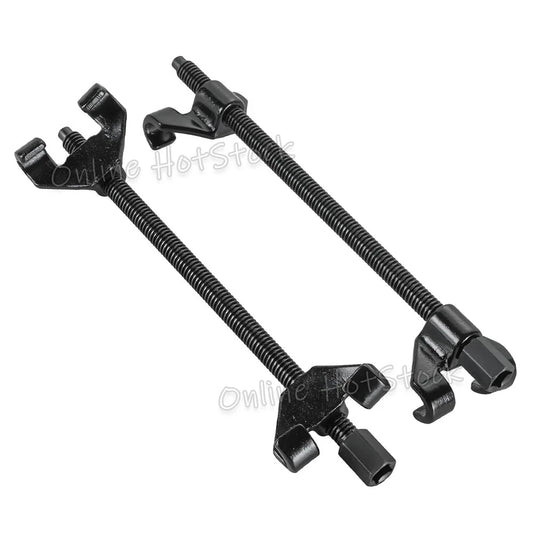 2X Coil Spring Shock Compressor Heavy Auto Remover Installer Suspension Tool Kit