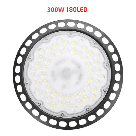 High Low Bay LED Lights 300W UFO Industrial Workshop Warehouse Factory Lamp