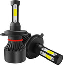 ✅H4 9003 2000W 300000LM 4 SIDE LED Headlight kit Lamp Bulbs Globes High Low Beam