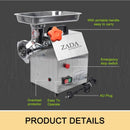 2200W Commercial Meat Grinder Electric Mincer Sausage Filler Maker 320kg/h AU