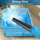 ✅Cordless Leaf Blower Electric Handheld Dust Cleaner w/ Charger & Tube +2 Battery