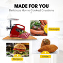 Electric Meat Grinder Stainless Steel Sausage Filler Mincer Kibbe Maker