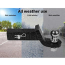 2" 50mm Towbar Tongue Tow Bar Ball Mount Hitch Trailer 4WD Car Caravan Boat New
