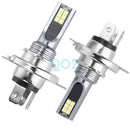 ✅2x H4 LED Headlight Bulbs Kit Lamp Car 6500K Globes High Low Beam 14000LM