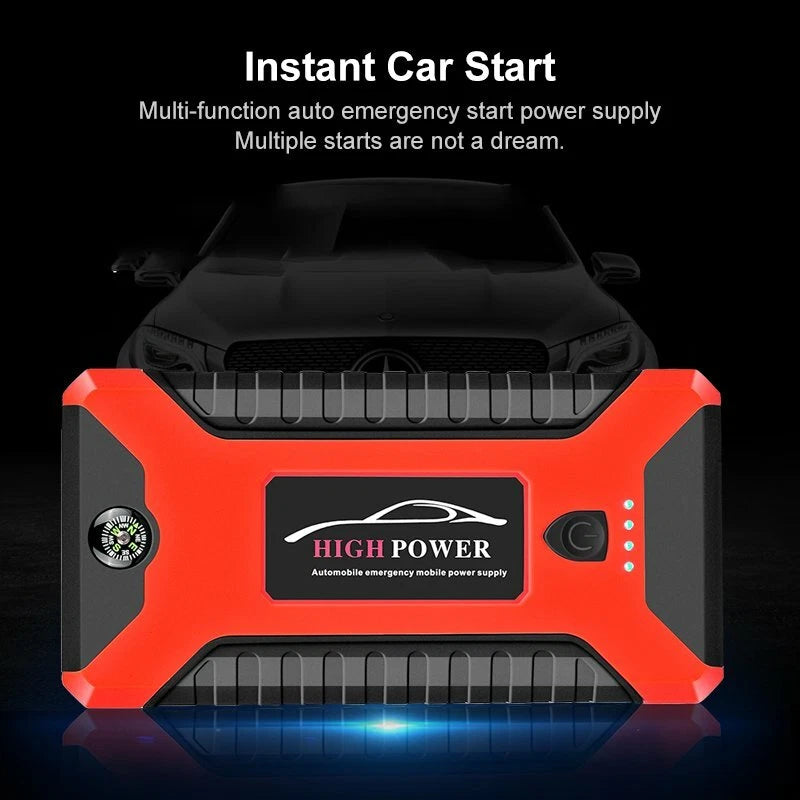 99800mAh Car Jump Starter Power Bank Pack Vehicle Battery Charger Engine Booster