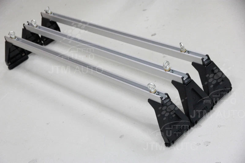 Heavy-Duty Roof Rack Set (3 Bars), Toyota HiAce LWB 2005–2019