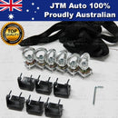 ✅3 X HEAVY DUTY ADJUSTABLE ROOF RACKS to suit Toyota Hiace LWB HIACE 2005-2019