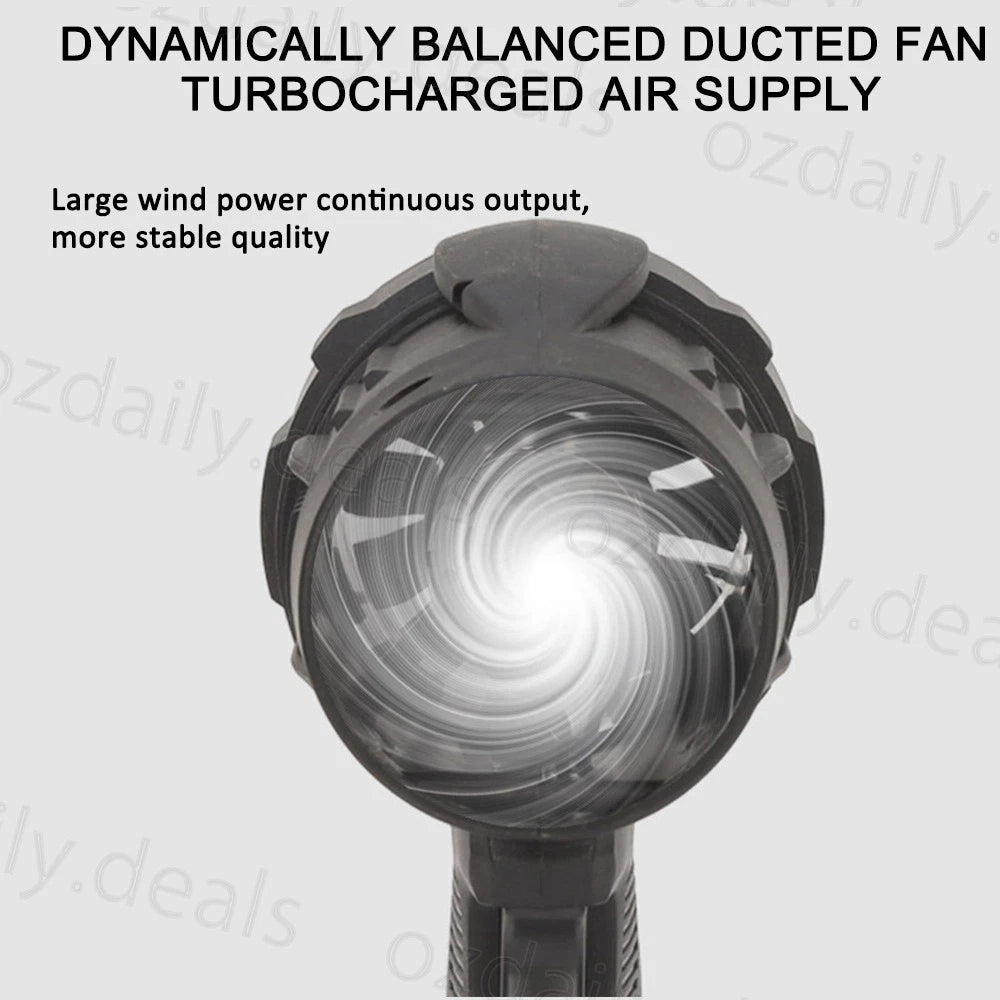 AU Jet Dry Blower Mini Turbo Jet Portable Air Blower 130000 RPM Electric Jet Fan